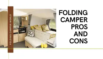 picture showing Pennine folding camper interior