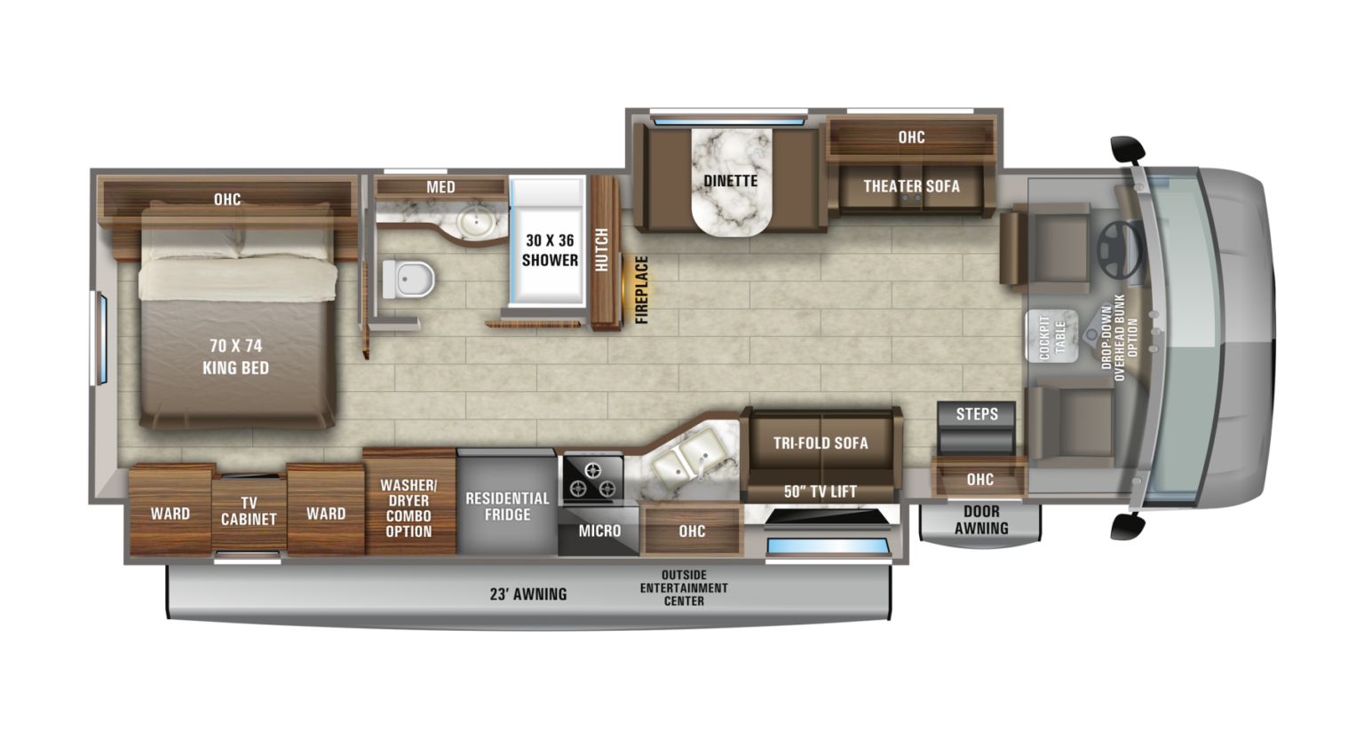 Jayco RV Motorhome Dimensions (Updated for 2021) Folding Camper World