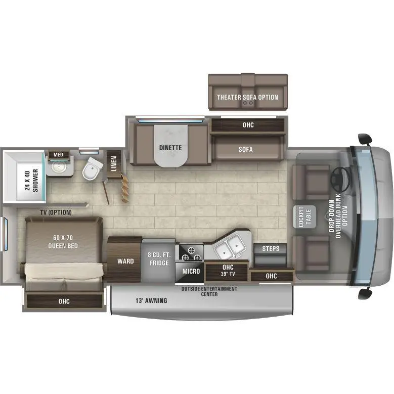 Entegra Coach RV Motorhome Dimensions (Updated for 2021) – Folding ...