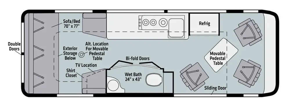 Winnebago Camper Van Dimensions (Updated for 2021) – Folding Camper World