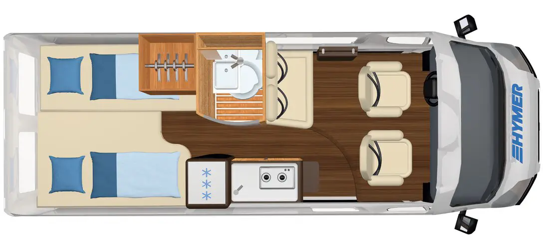 Hymer Campervan Dimensions (2022 Models) – Folding Camper World