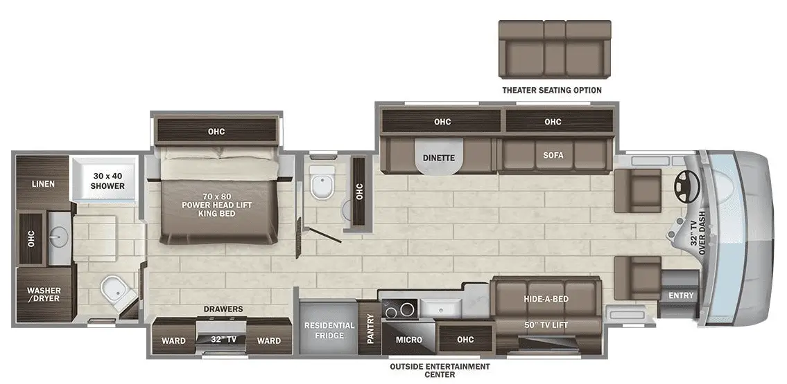 Entegra Coach Rv Motorhome Dimensions (updated For 2022) – Folding 